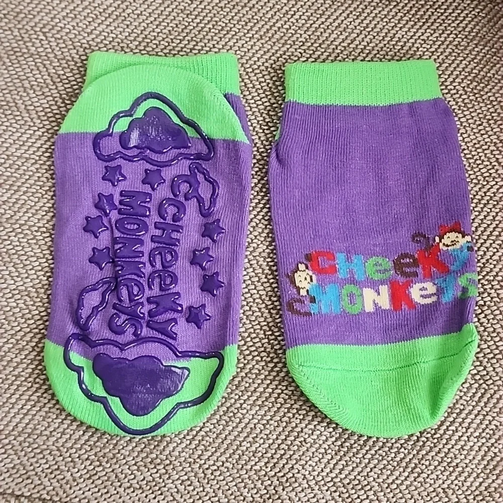 H1 - NEW 5-Pack Cheeky Monkey Socks Sz S